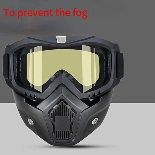 gafas protectoras de soldadura eléctrica hd transparentes a prueba de niebla y de cara completa, máscara a prueba y respiración