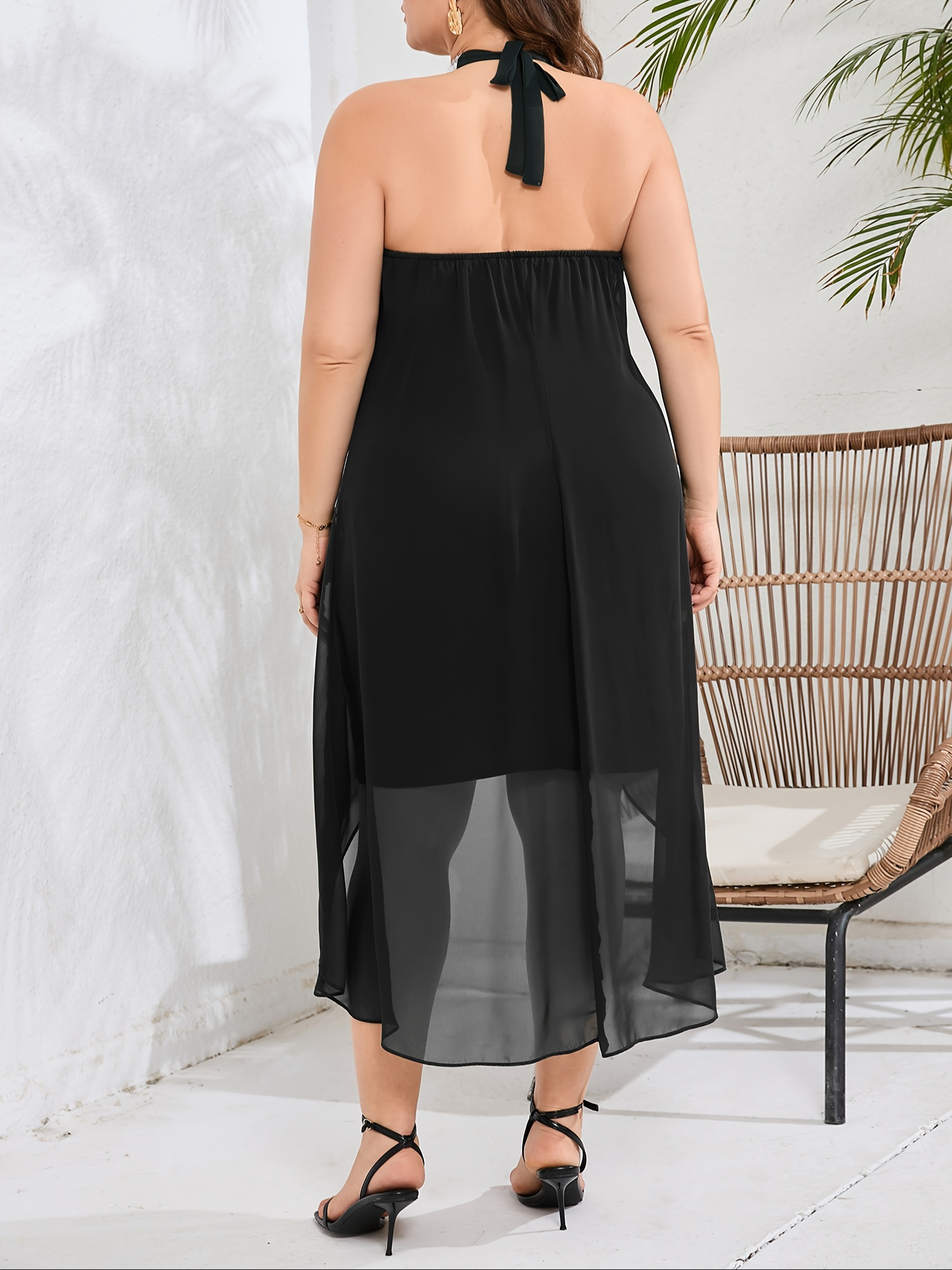 halter dress formal long Turquoise