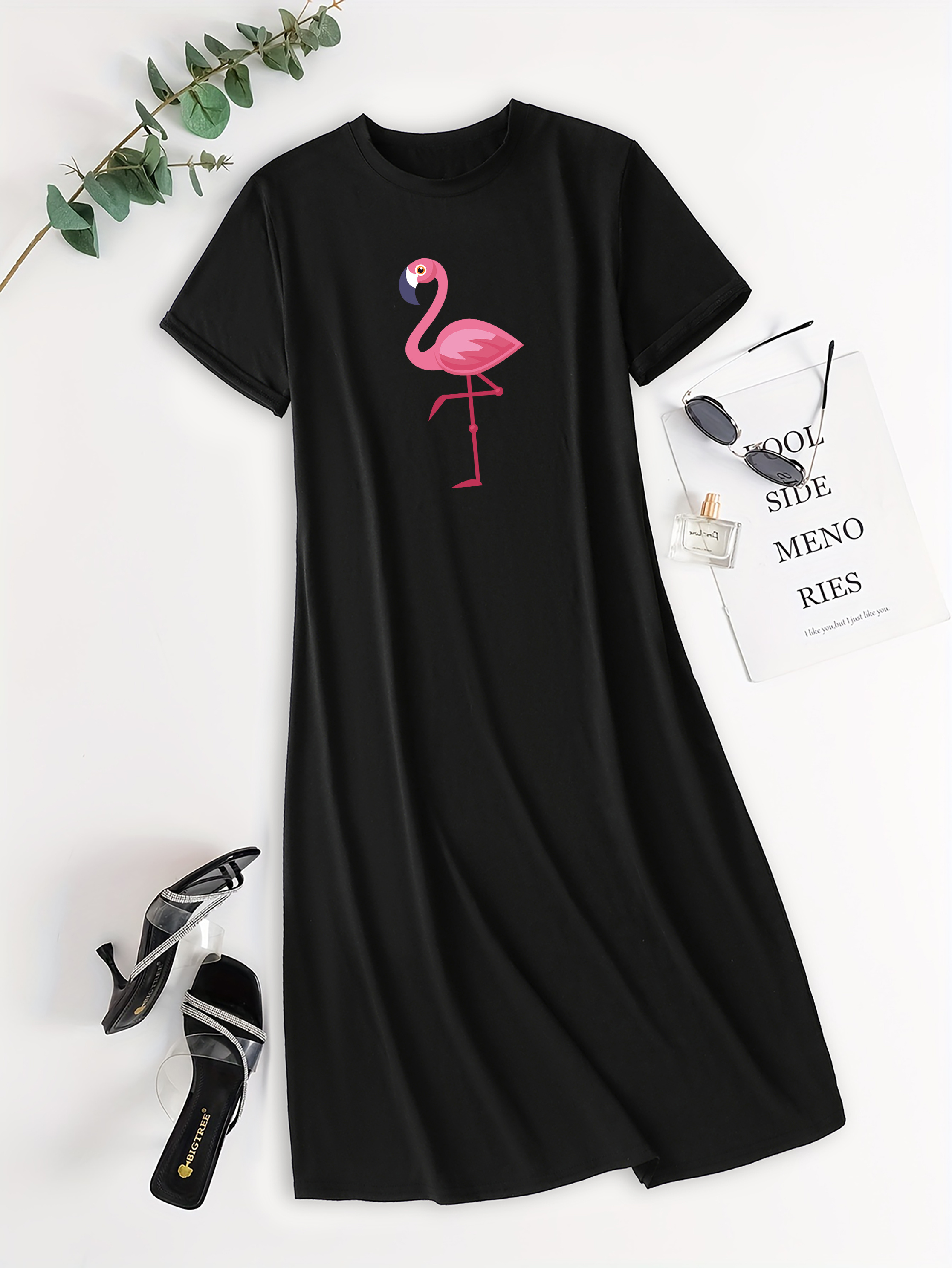 black flamingo dress Flamingo Criss Cross Dress