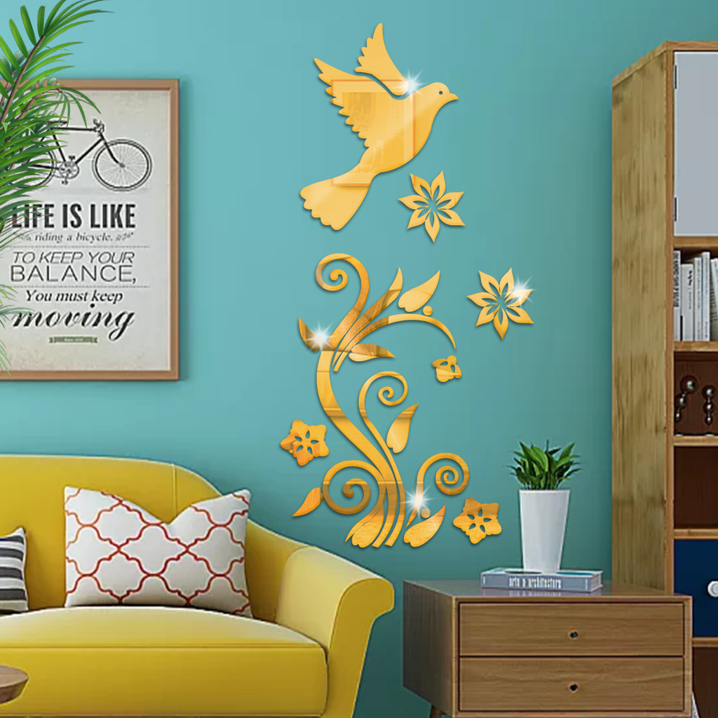 

Stickers With Pigeon, , And Sofa For Walls