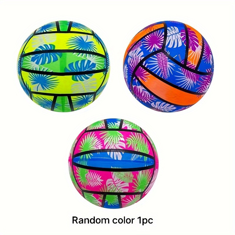 

Hawaiian- Inflatable Volleyball - Pvc, On , For Summer & Fun, To Inflate/