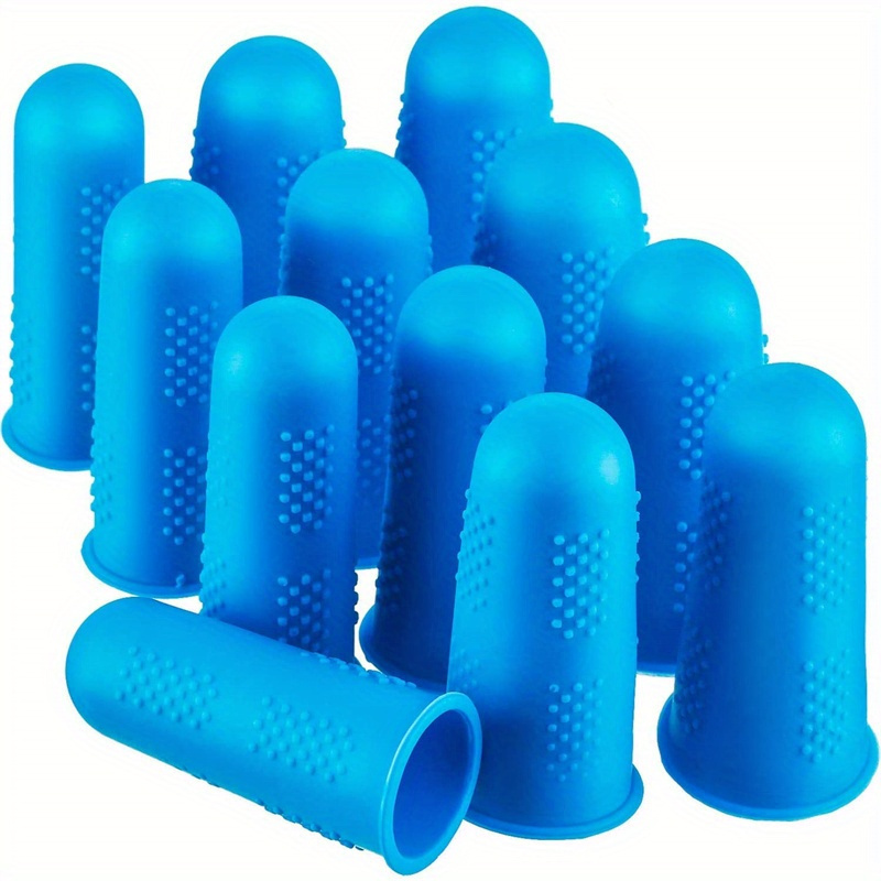 Temu – TEMU 12pcs Hot Glue Gun Finger Caps, Hot Glue Gun Finger Protectors In Large, Medium And Small Sizes, Suitable For Hot Glue Guns, Wax, Adhesive,