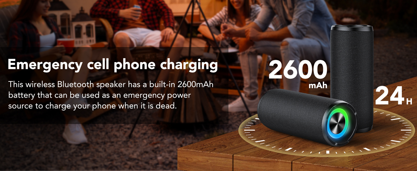  m9 portable speaker outdoor wireless bass speaker 3d surround sound tws stereo subwoofer hands free call adjustable volume usb charging no assembly required compact design details 1