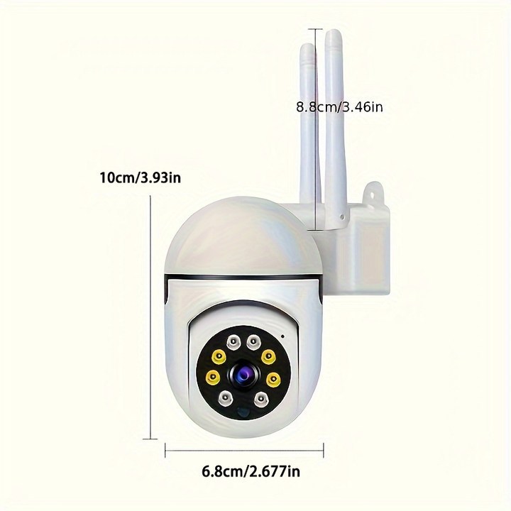   1080p hd indoor security camera with 2 way audio wifi   pan tilt   motion tracking color night vision for   pet safety details 2