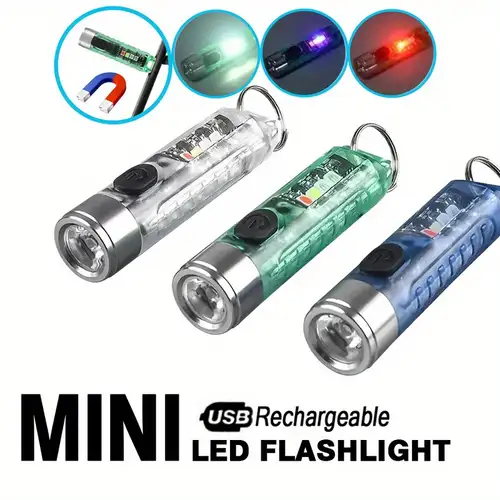 Set 18 Torce LED Portachiave - Mini Torce Con Batterie E Cordino - Foto 4