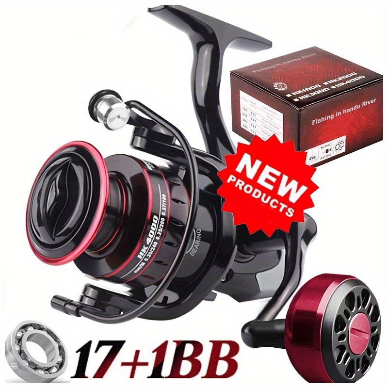 

10kg 10kg/22lb Max Resistance Ultra-durable Fishing Reel - High-speed, Eva Comfort Grip - Ideal For Carp & Saltwater Fishing Adventures!