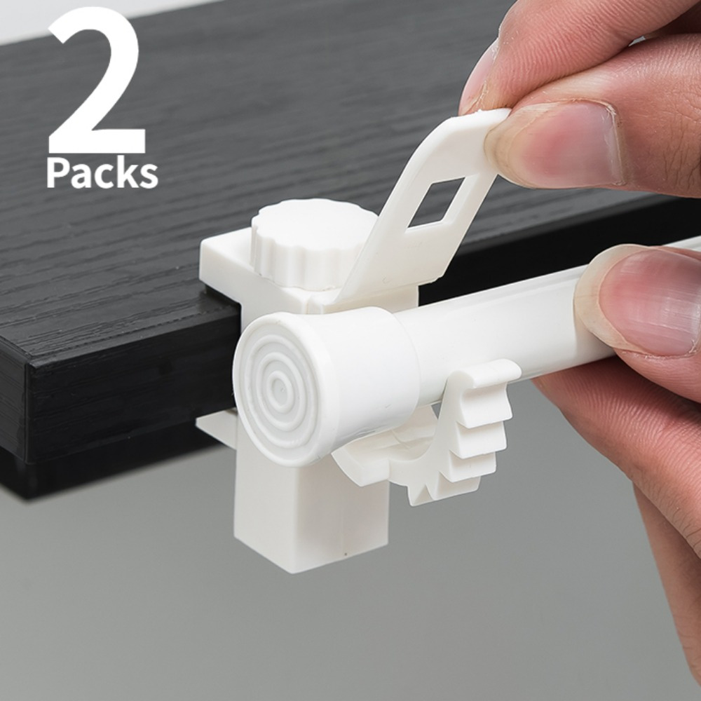 

2pcs -on Curtain Rod - No , For
