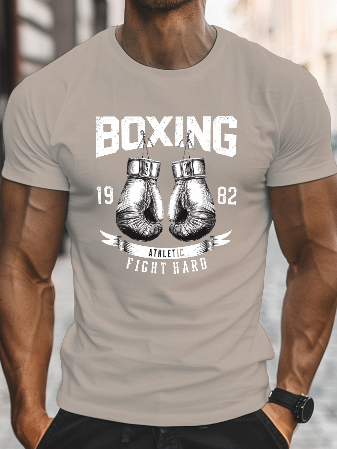 トップス MOMENTEL Old boxing T-shirt 1719411736664-