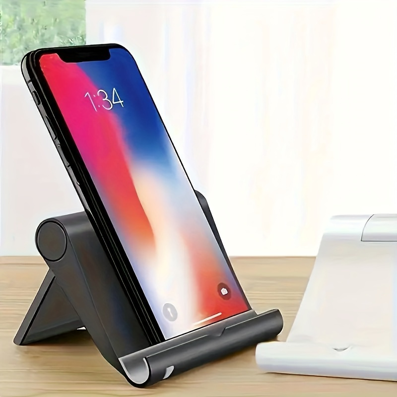 

Adjustable Phone Stand, Multi-angle, Non-slip, , Compatible With Smartphones & Tablets, Pvc Material, Electronic Accessories