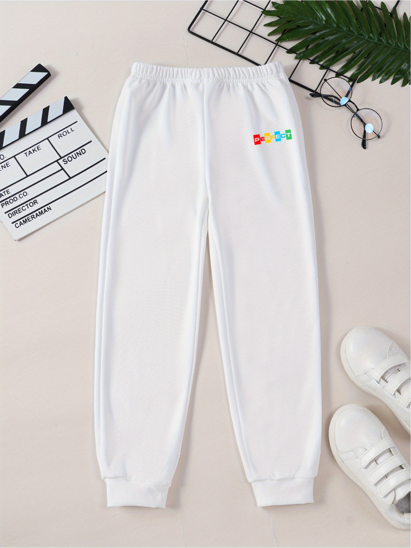 Jogging Pants Boys White Sweatpants KIDS DRY SWEAT PANTS UNIQLO SG
