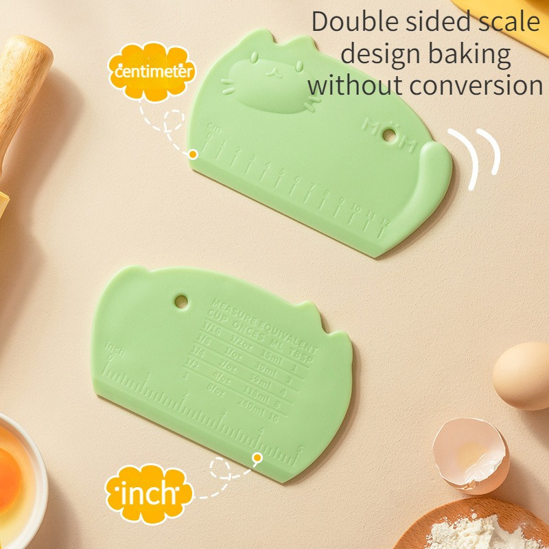 piece food grade polypropylene dough scraper set multi Temu
