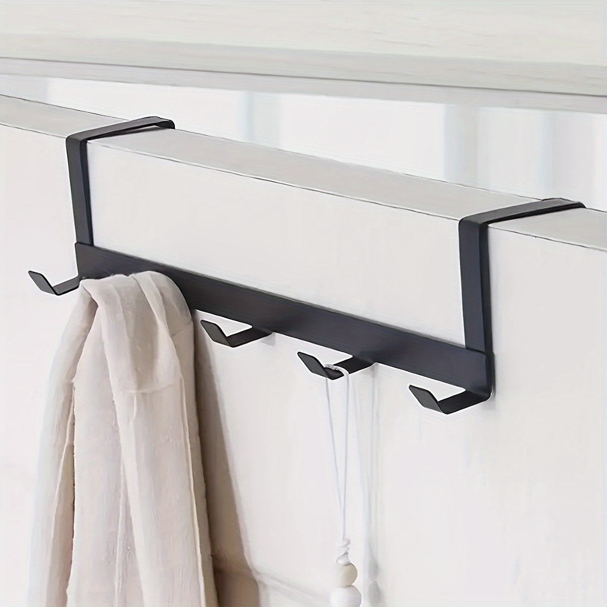 

5- Over-the- , -mounted Closet Organizer, -saving For Kitchen, Bathroom, & , ,