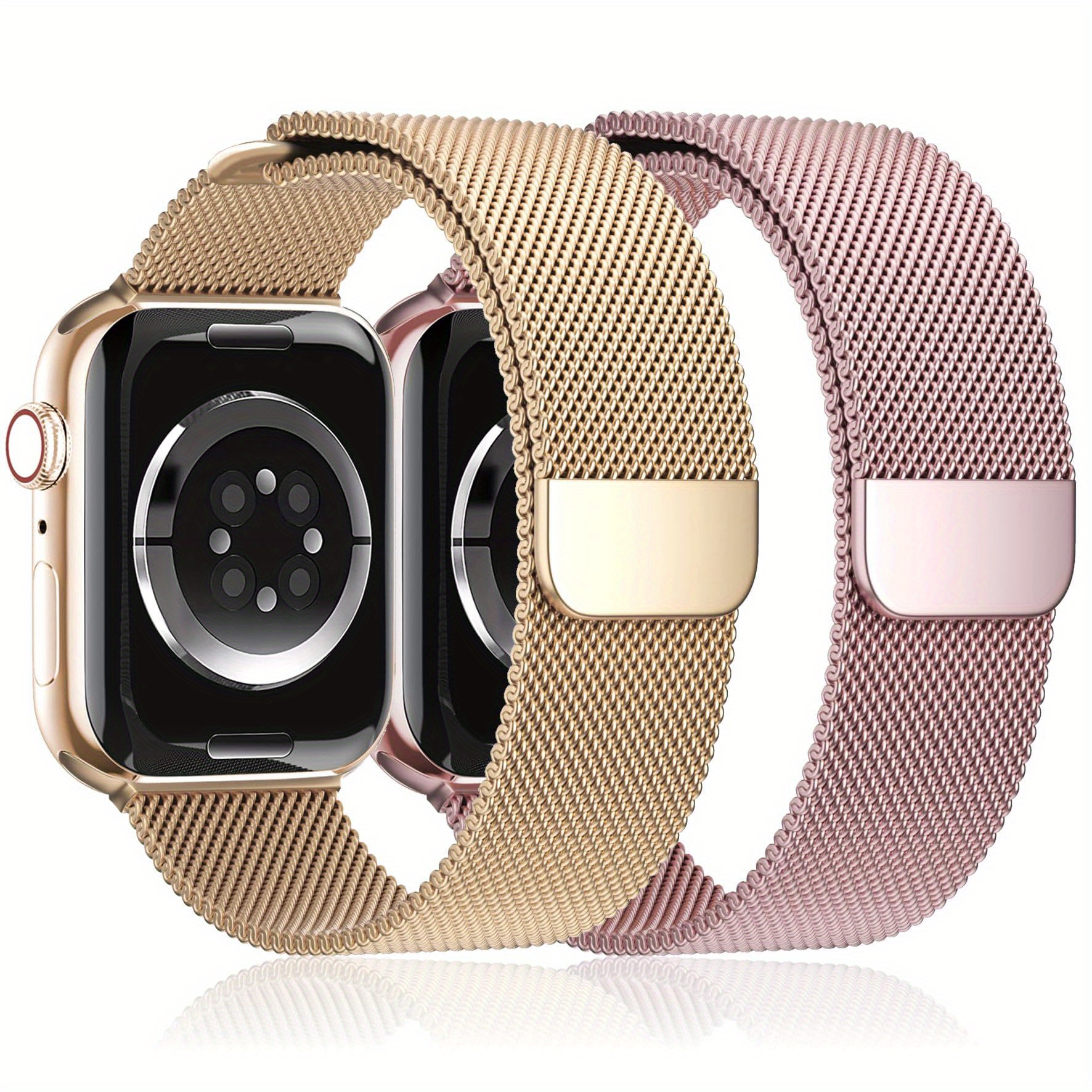 

Milanese Loop Compatible With Watch Band 40mm 41mm 38mm 44mm 45mm 49mm 42mm For Iwatch Band Women Men, Stainless Steel Mesh Magnetic Strap For Watch Ultra/2 Series 9 8 7 6 5 4,