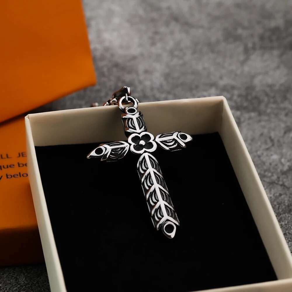s925 silver necklace viking cross mens pendant necklace jewelry gift festival gift details 4