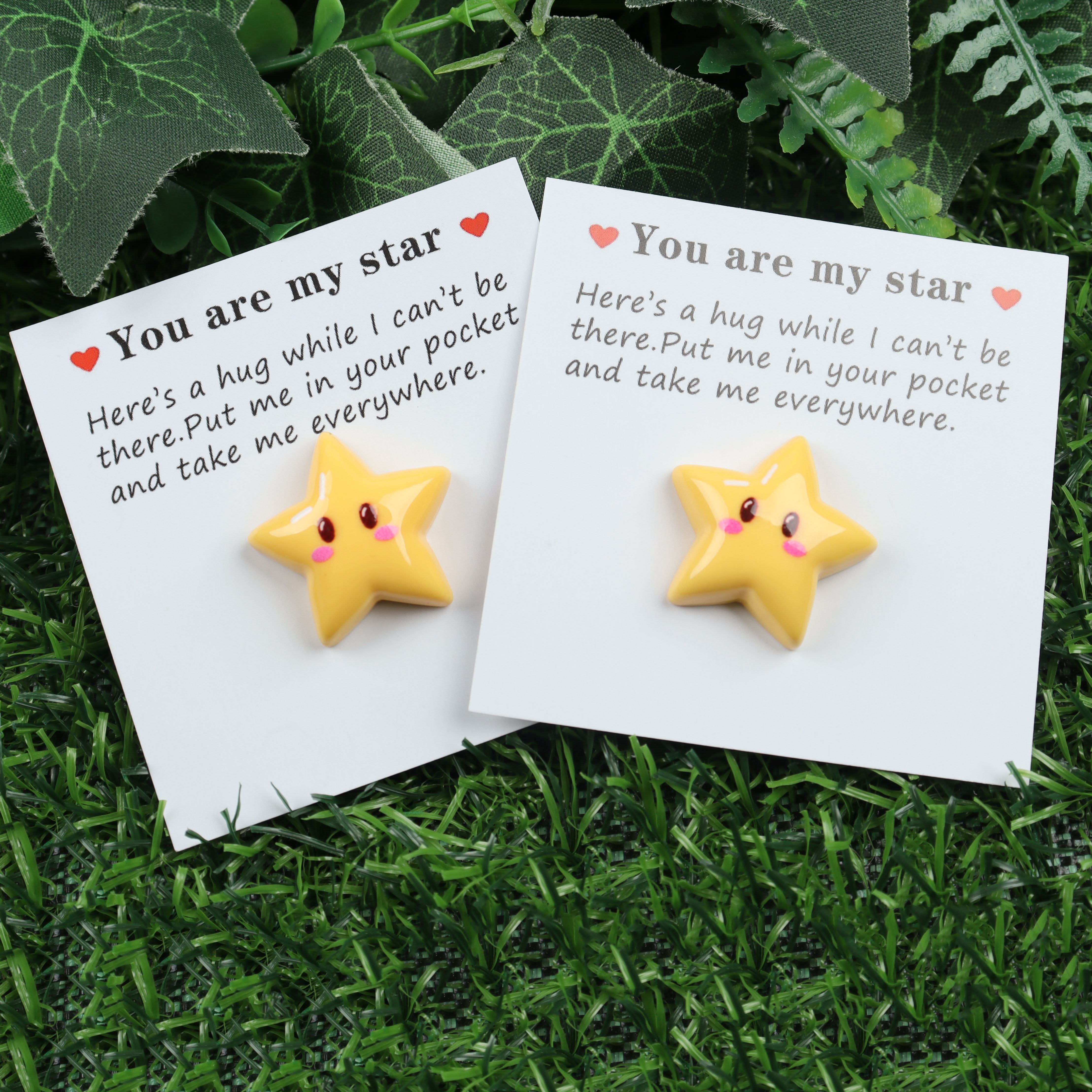 You Are " 1pc/2pcs Cute Star Encouragement Card, Ideal Gift, Back-to- Gift, Thanksgiving Gift For Teachers
