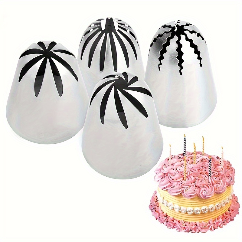 4pcs extra large stainless steel piping nozzle set 901 902 Temu