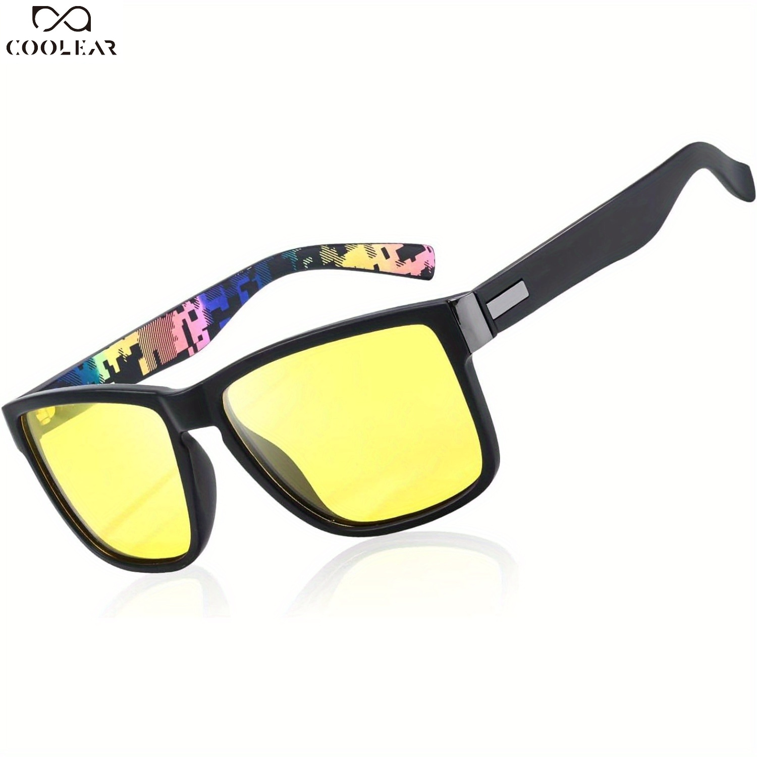 night driving glasses men polarized night Temu