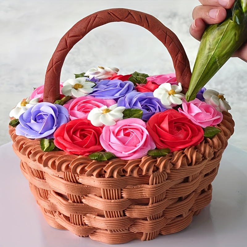 Basket Nozzle Cake Cake Decor Small Nozzle 34 Basket Weave Piping