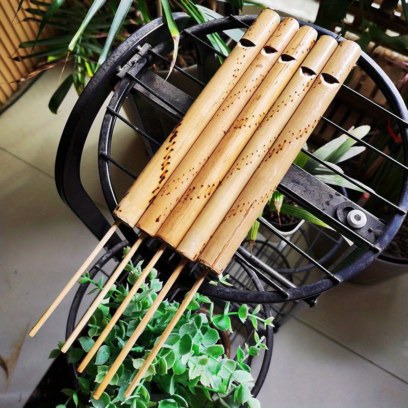 4pcs handcrafted   whistles set nostalgic simulation   flutes mouth   whistle for   and  