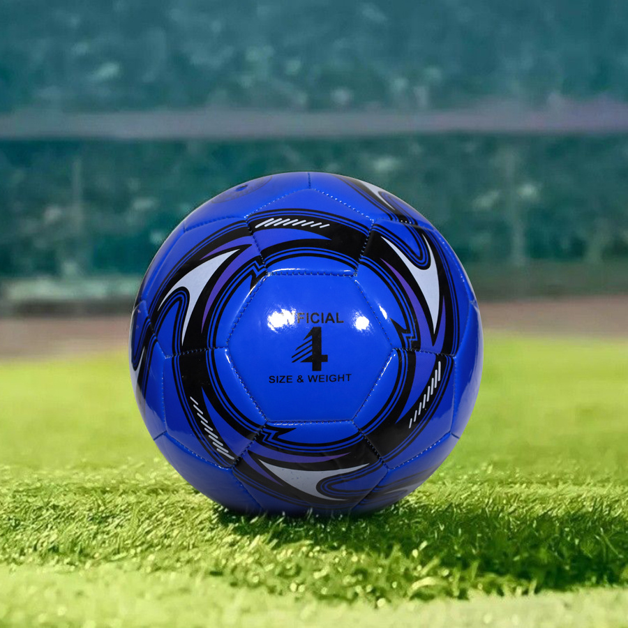 

Premium Size 4 Soccer Ball - Durable, Machine-stitched Pvc For Men & Women - Ideal For Training & Competitive Play