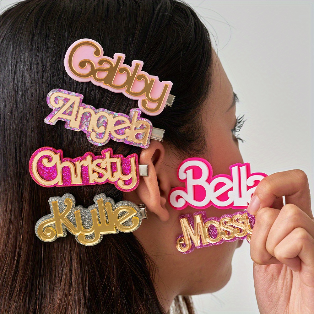 

[top-] - Personalized Barrette , For & , &