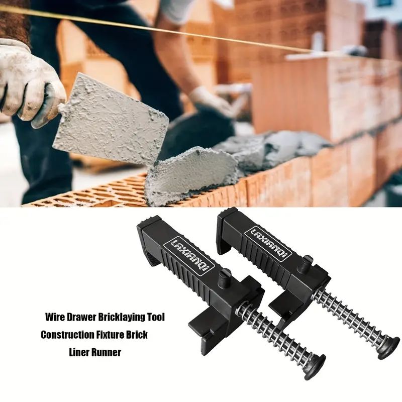 2 pack laying line puller manual wire drawer bricklayer tools masonry no electricity needed tools details 5