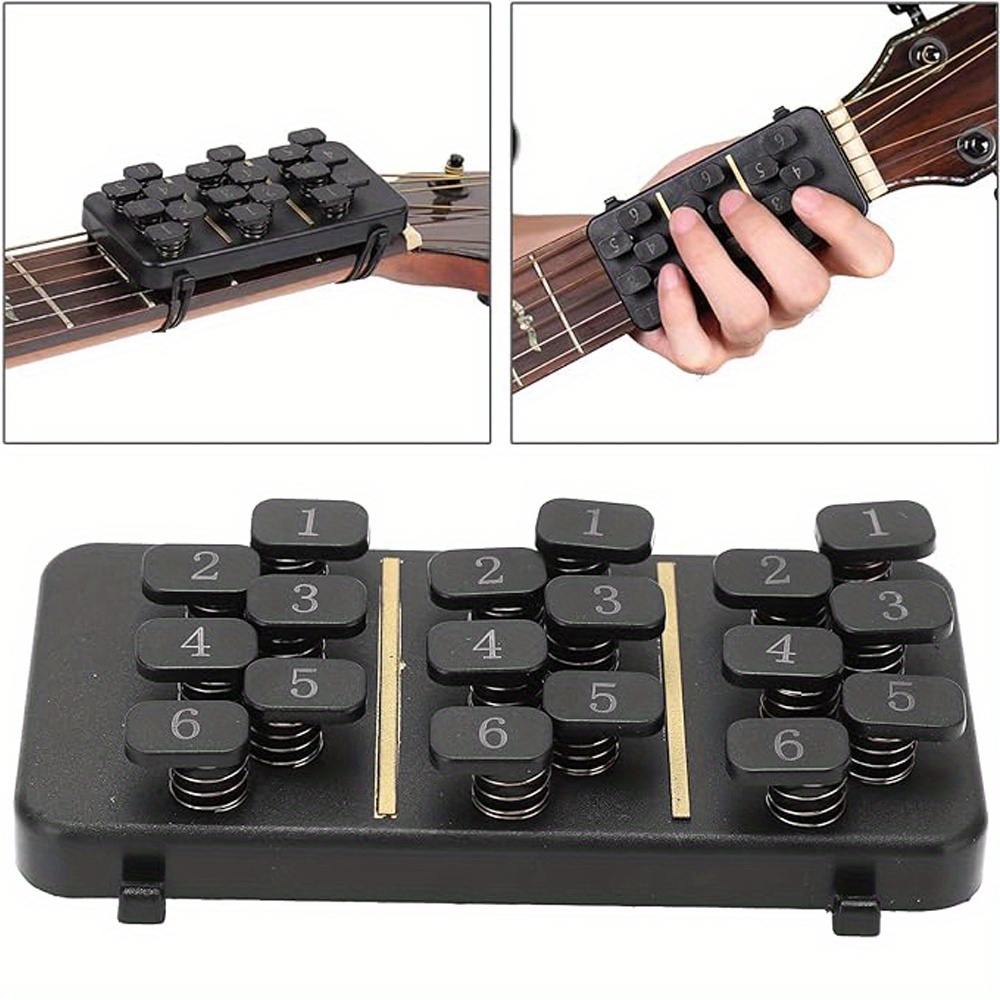 

Guitar Chord Master - Easy-to-use Finger For Acoustic & Guitars, Enhances