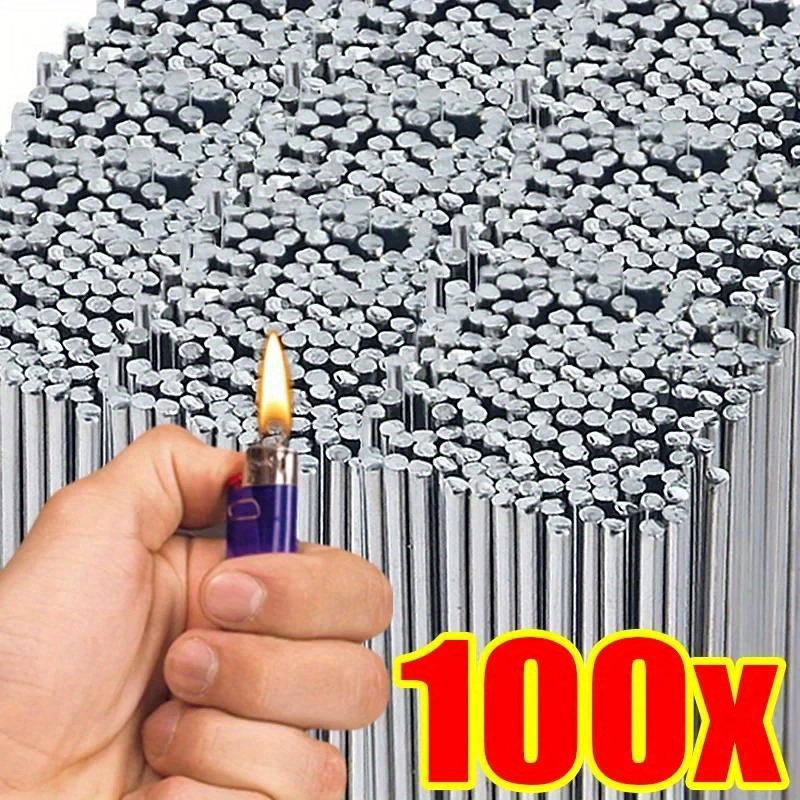 

Aluminum Welding Rods, 100pcs - Low Temperature Universal Welding Wire For Household Repairs, No Battery Needed, Compatible With Copper, Iron & Stainless Steel