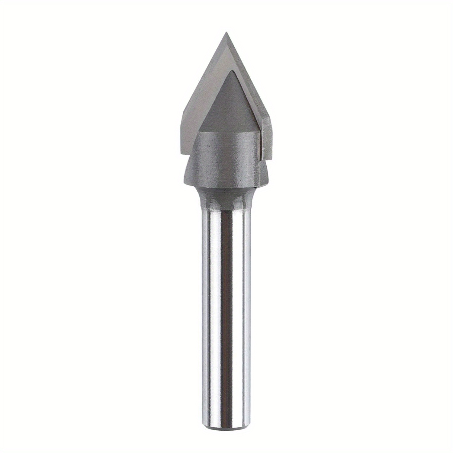 

Spetool W06001 Carbide Tipped V Groove 60 Deg 1/2" Dia X1/4" Shank X 2" Long Router Bit