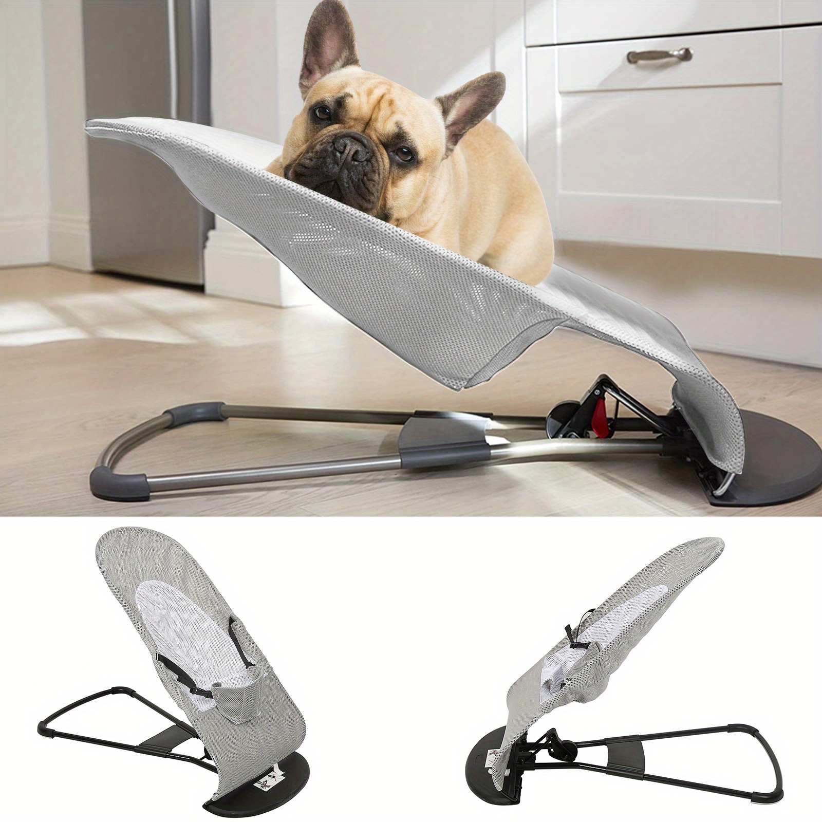 

Chaise berçante pour chien, lit de couchage réglable pour animal de compagnie, coussin de canapé, lit pour chien réglable pour races moyennes,