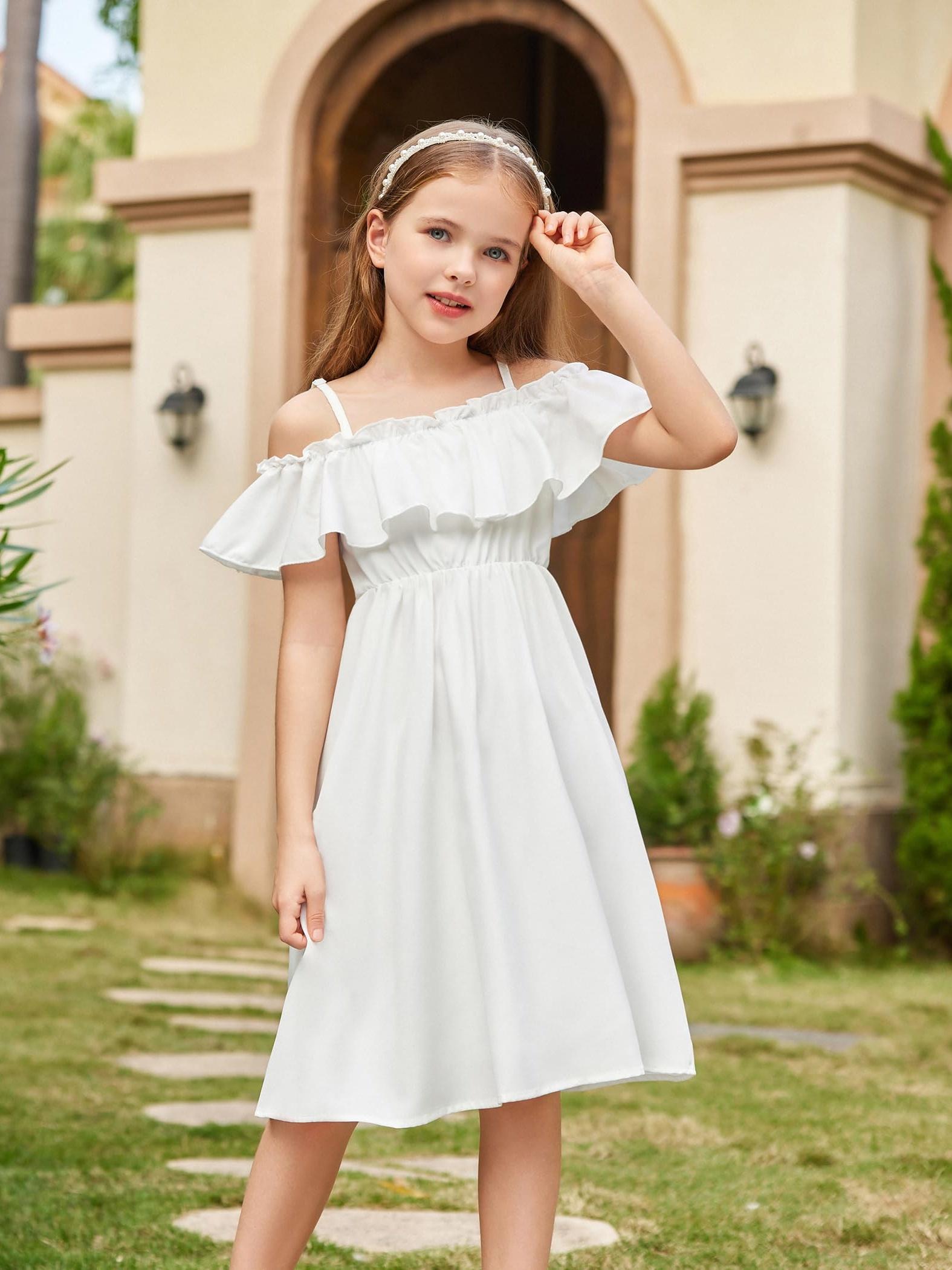 slim fit dress slacks Girls Winter Formal Dress main image 1