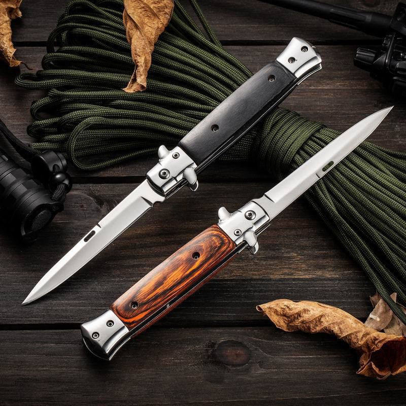 

1pcs Outdoor Folding Knife High Quality, Pocket Knife, Camping, Hunting, Edc, Collectible Knife, Dad's Cool Knife, Men's Gift