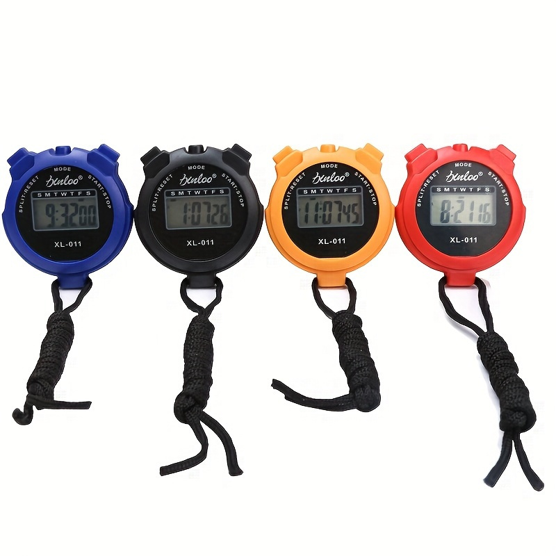 

High-precision Stopwatch & Timer For Sports - Compact, Easy-to-read, Durable Abs Design, Perfect For Referees And Coaches