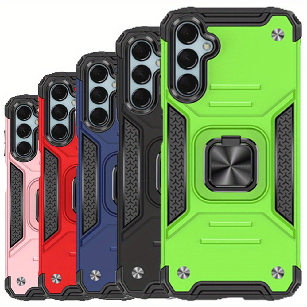

For Samsung Galaxy A15 5g Case Ring Kickstand Hybrid Armor Shockproof Rugged Hard Phone Cover