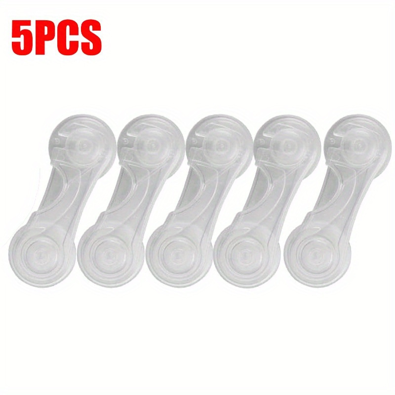 1/5pcs Safety Strap Locks, Locks With Multi Use Straps Latches For Safety Drawer Anti-pinch Hand Strap Lock For Fridge, Cabinets, Drawers, Dishwasher, Toilet