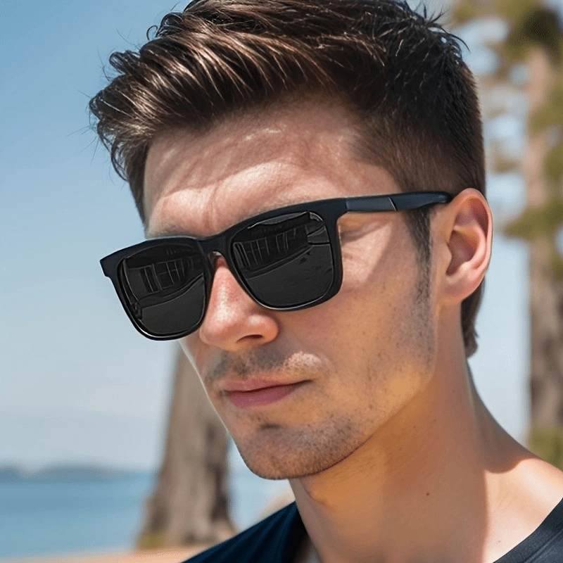 

Y2k Future Sense Glasses: Perfect For Parties, Outdoor Activities, And Sports Like Golf, Baseball, And Surfing - Black, Pc Frame, And Polarized Lenses
