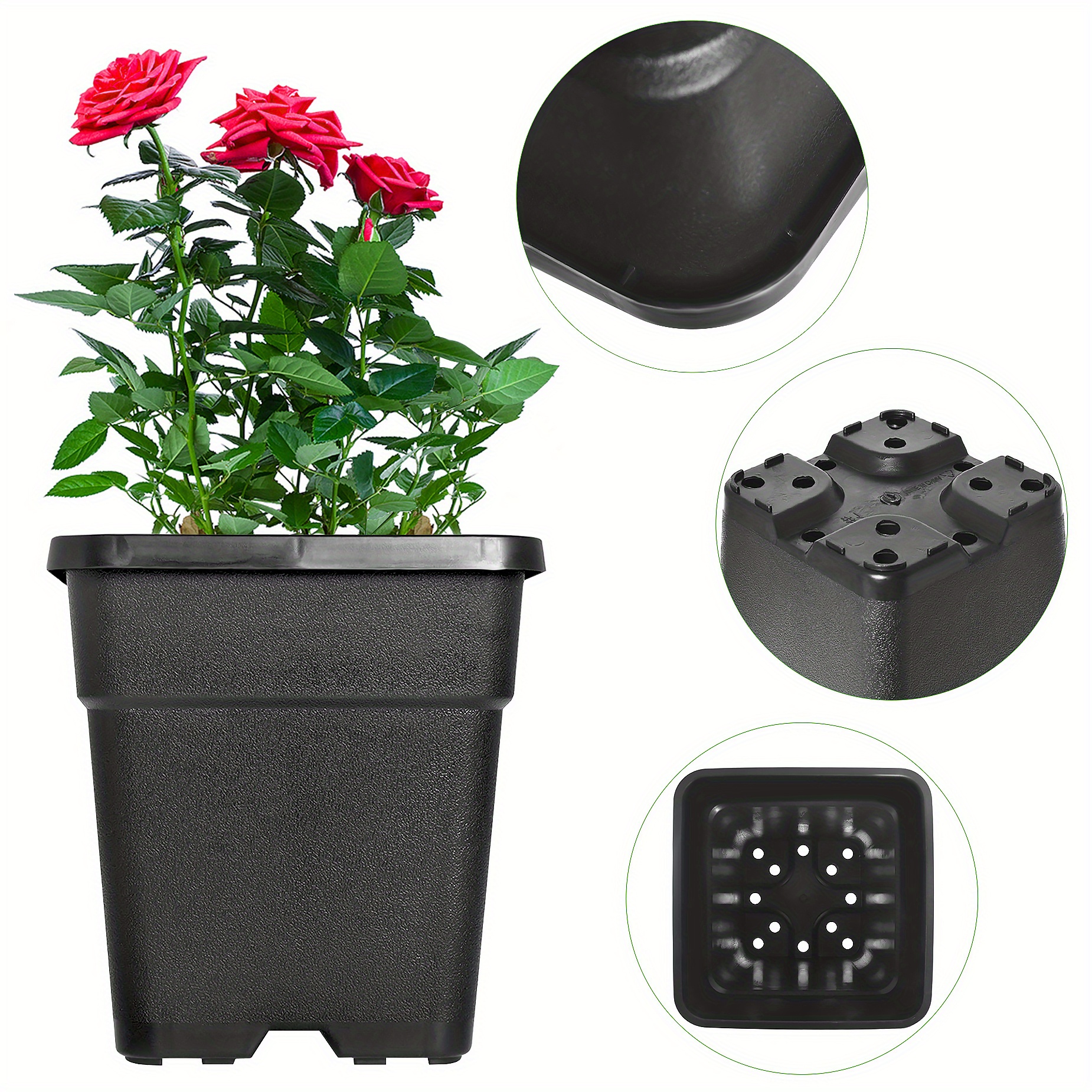 grow bags for plants Epic Grow Bags - Unlined - 5 Gallon main image 0