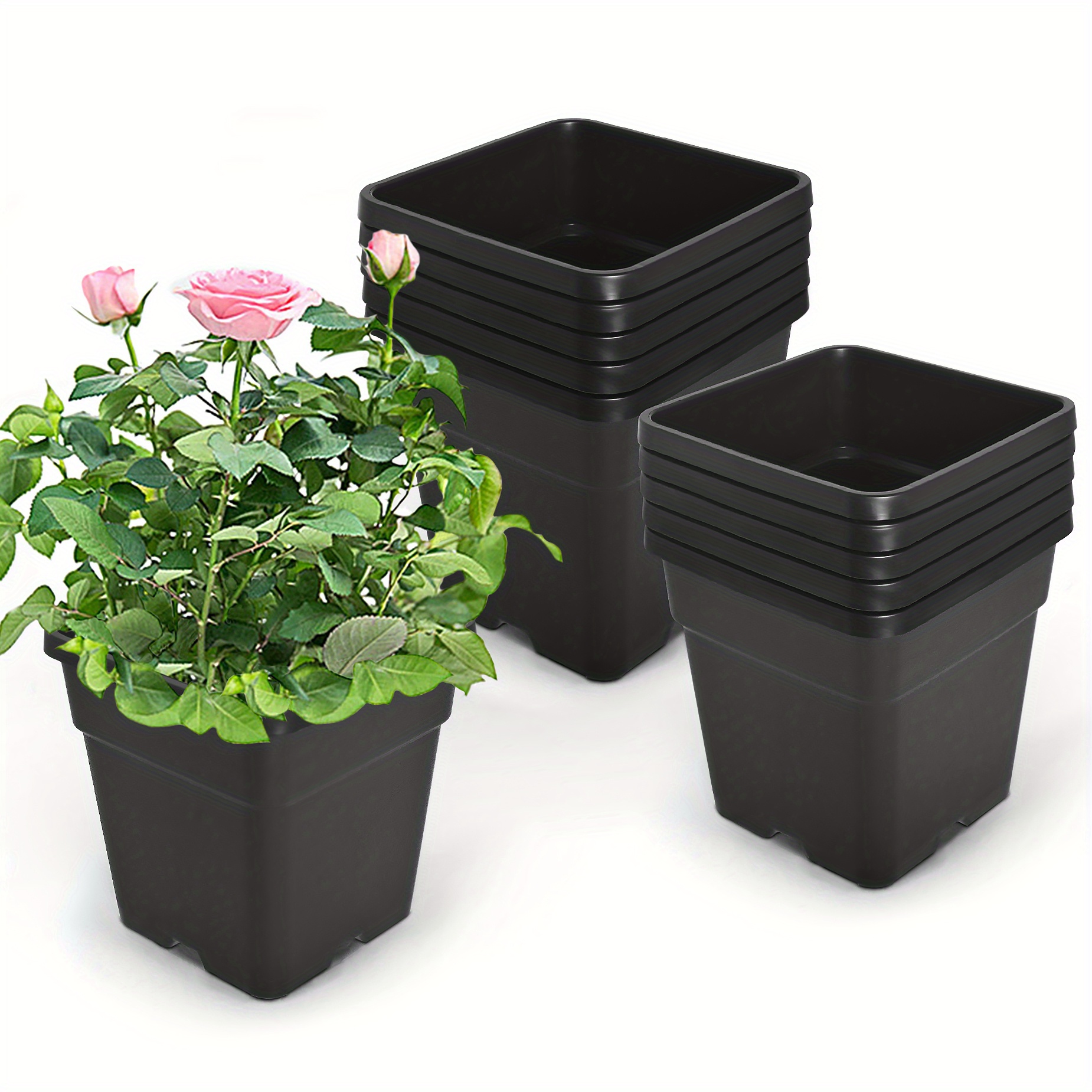 potted plant stands Mini Wood Indoor Plant Stand with Ceramic Pot