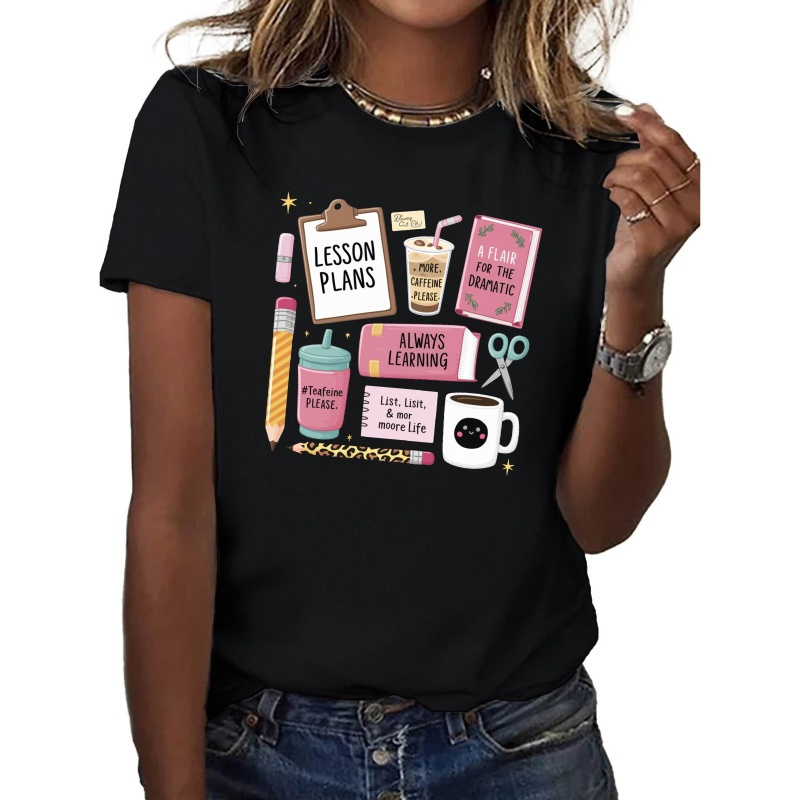 

Teaching Coffee Pure Cotton Women's T-shirt, Fit