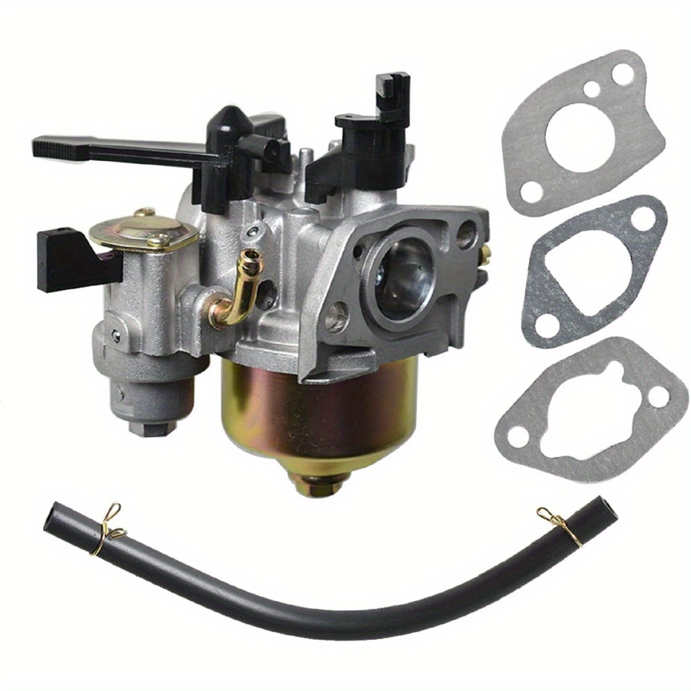TEMU 212cc Carburetor Replacement For Gx140 Gx200 5.5hp 6.5hp 16100-zh8-w61 W/ Choke Lever Carb