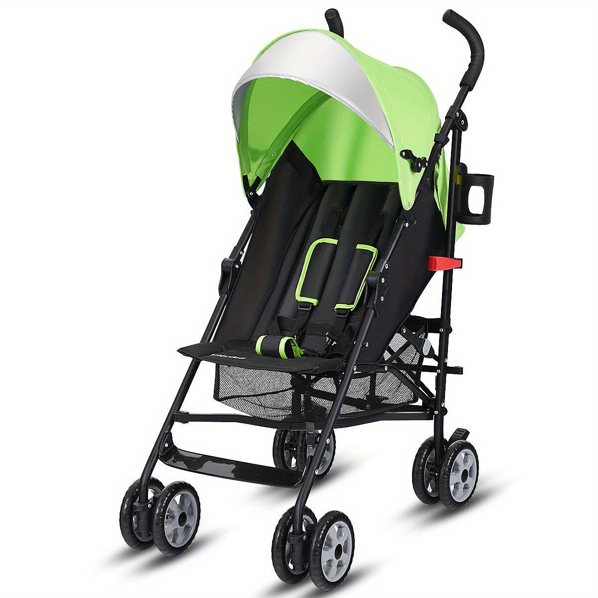 

Maxmass Folding Lightweight Baby Toddler Umbrella Travel Stroller W/ Storage Basket New