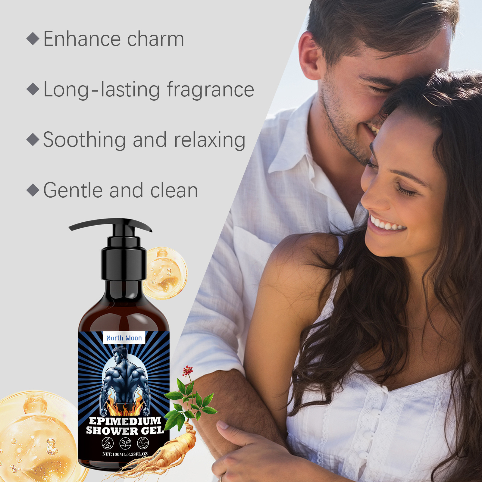 Hydrating Soothing Men's Body Wash Formaldehyde free skin Temu