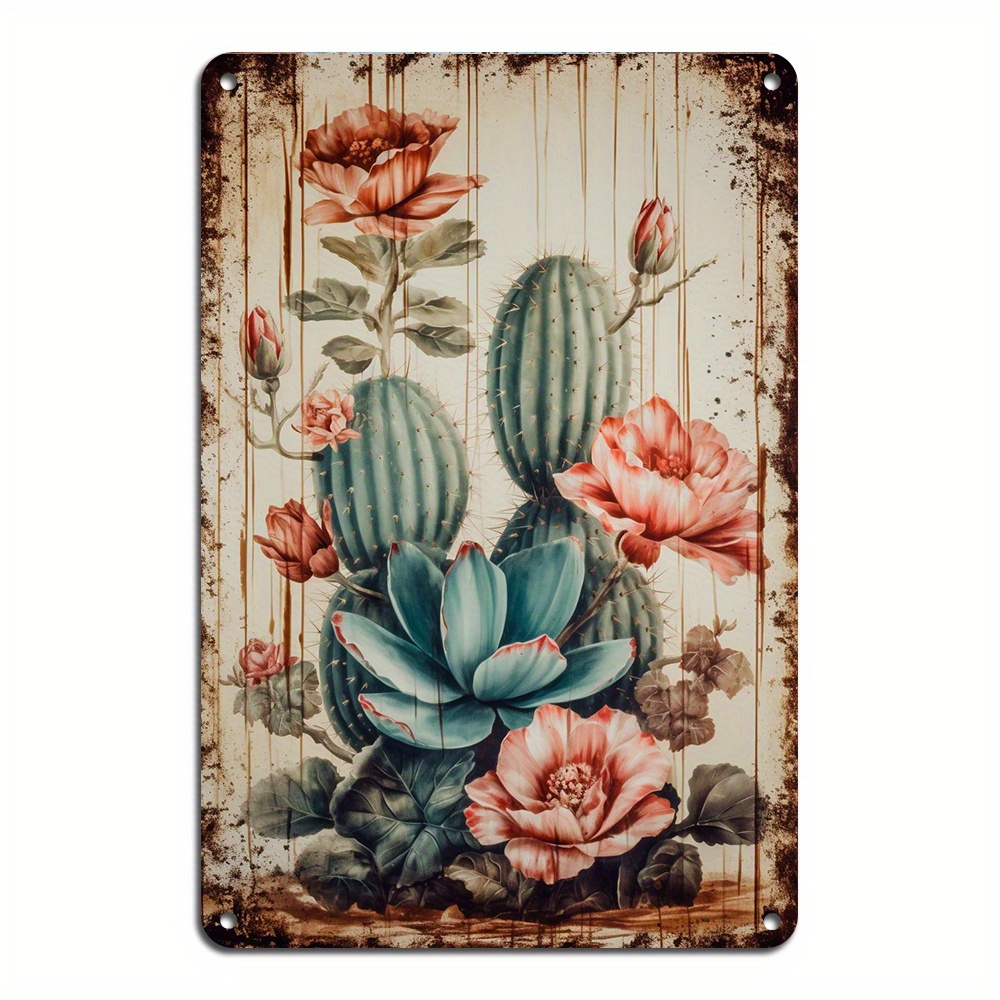 

Chic Metal Tin Sign - 8x12" Vintage For Home, Bar, Cafe & Garage Decor | , Aluminum