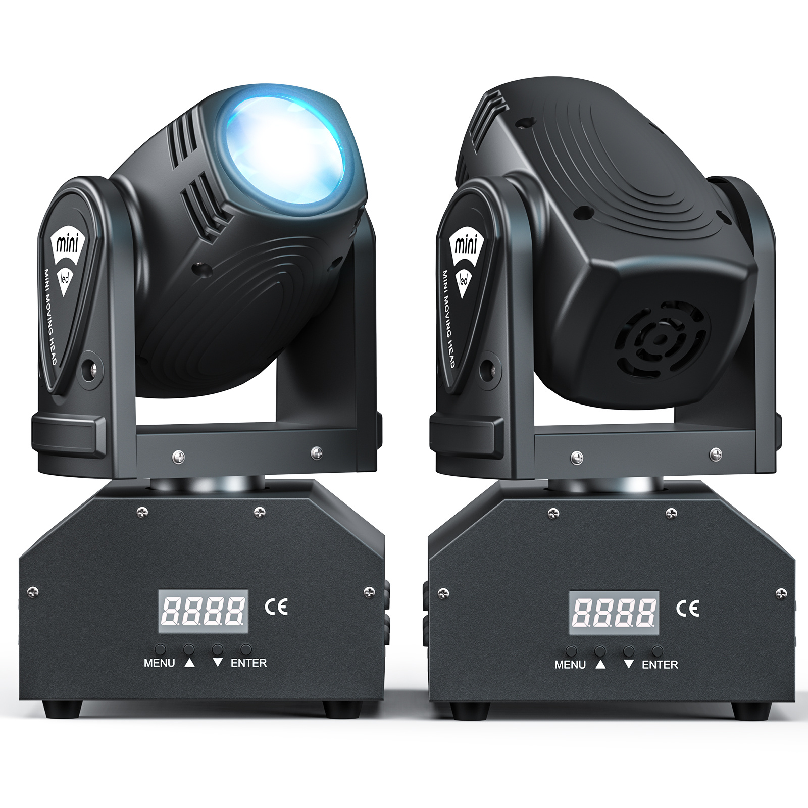 

Mini Led Rgbw 4in 1 15w Beads 11/13ch Shaking Head Dmx512 Voice-activated Led Stage Moving Head Lights