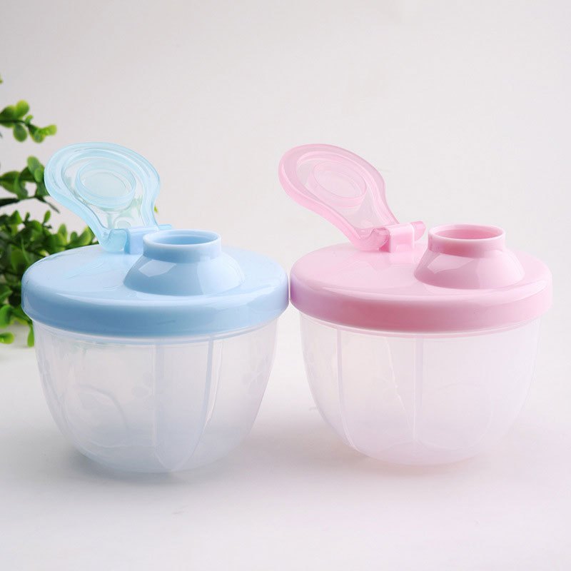 

1pc - Portable Dispenser - 3-compartment Rotating Container , , For