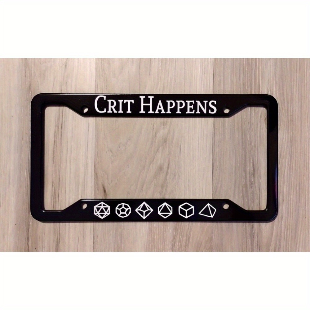 

D&d License Plate Frame, License Plate Frame, Dnd License Plate Frame, Dnd License Plate Cover,