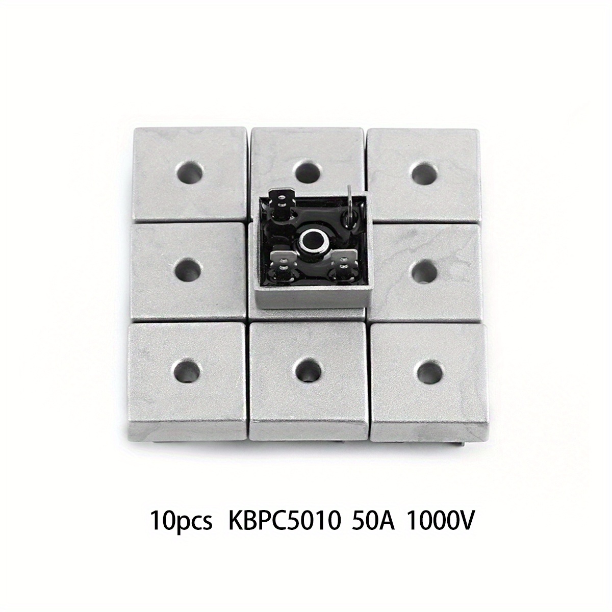 

10pcs Kit Kbpc5010 50a Electronic Components