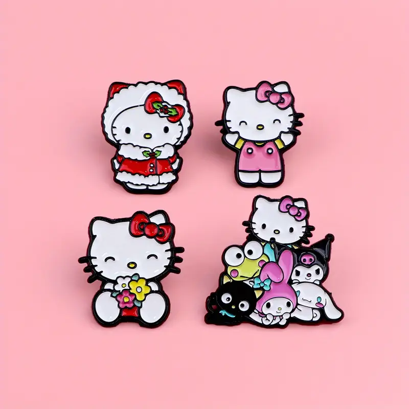 hello kitty backpack pins Sanrio Blind Box Enamel Pin These pins make adorable additions to any pin collection Loungefly x Sanrio Mini Backpack