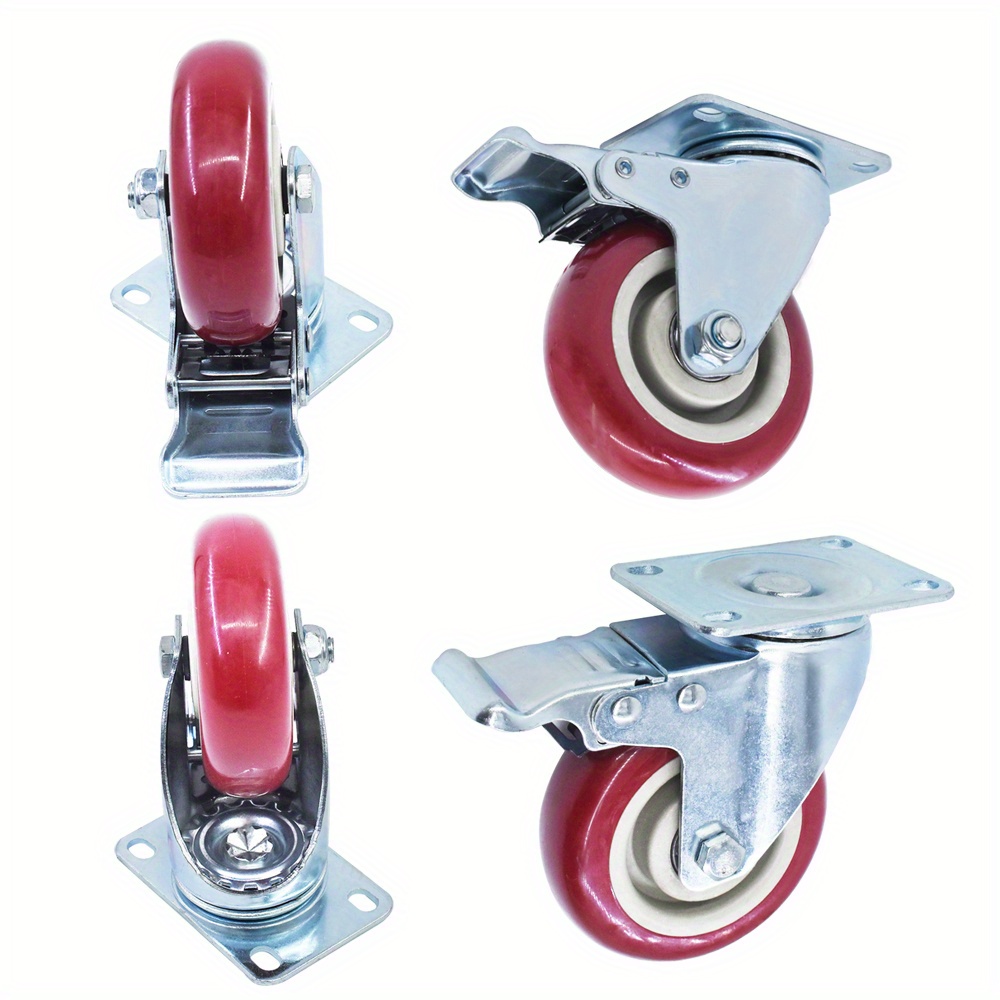 

4 4" Set 360° & Casters