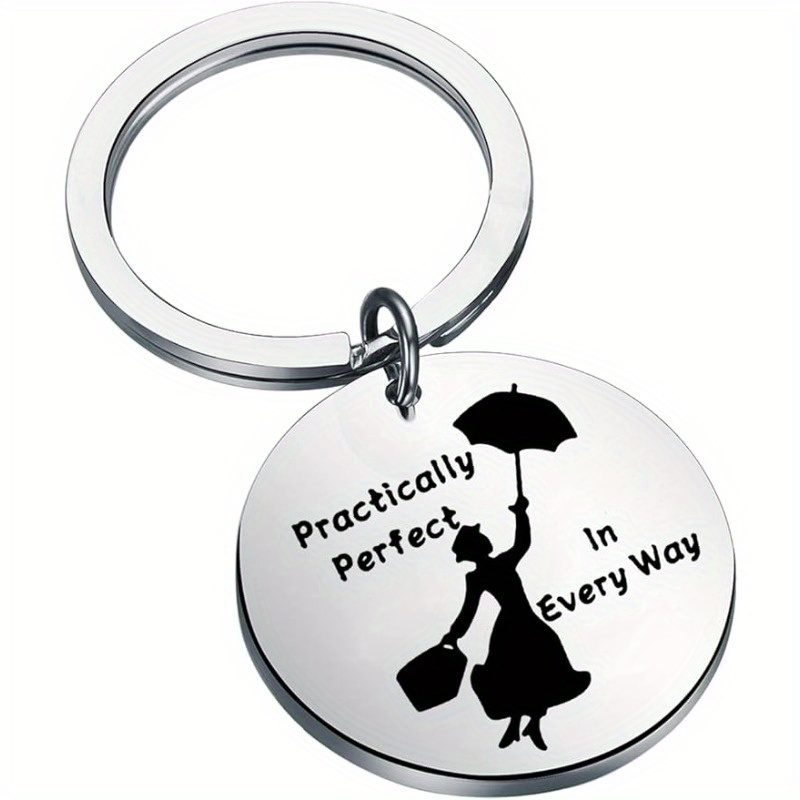 

A Mary-inspired Practical And Flawless Keychain, A Women's Literary Reference Keychain, An Inspirational Gift